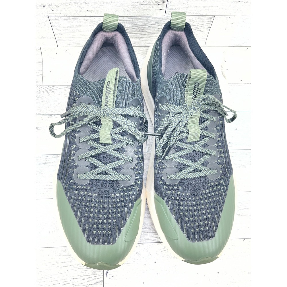 Allbirds Tree Flyer 2 Women Sz 8.5 Dark Green Black Running Shoes A10159W085 - Picture 10 of 10
